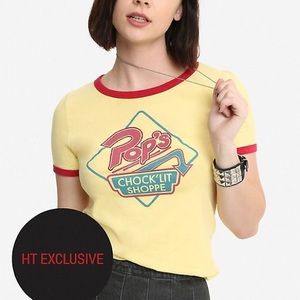 riverdale hot topic pops diner tee-shirt